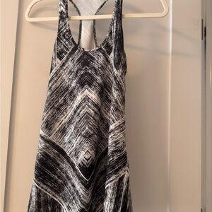lululemon athletica Black and White Tank Top